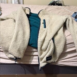 Mens Xl Eddie Bauer Fluffy Fleece Jacket